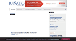 Desktop Screenshot of iurratio.de