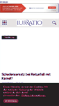 Mobile Screenshot of iurratio.de